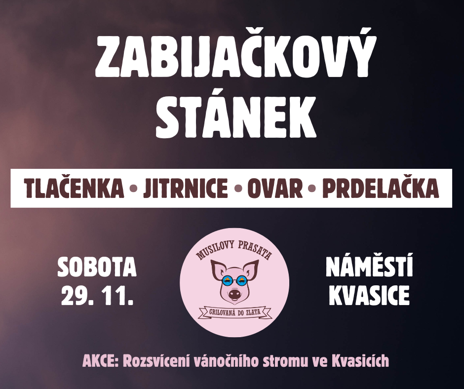 Zabijačkový stánek