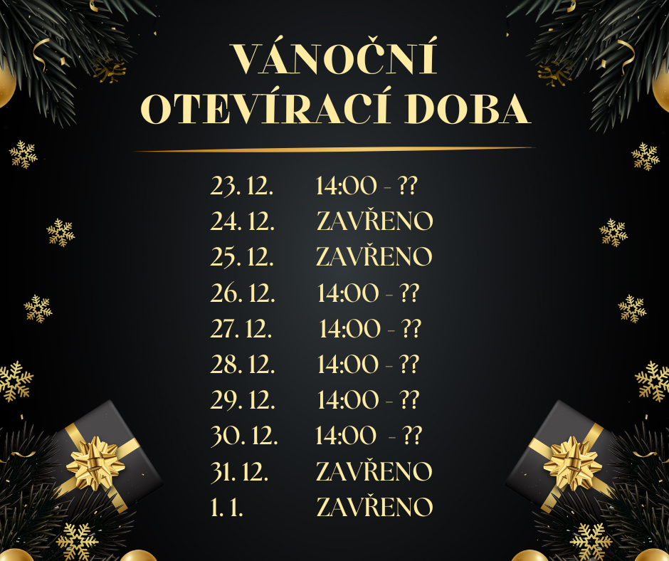 Vánoční otevírací doba